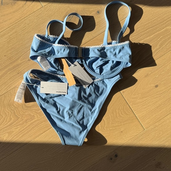 NWT Reformation Bikini Blue—Top Size Large, Bottoms Size Medium - Picture 6 of 16